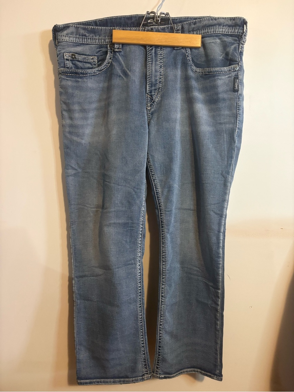 Silver Jeans Men’s Straight Light Blue Jeans W36/L30